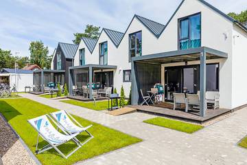 Ferienhaus für 7 Personen, mit Sauna und Whirlpool sowie Garten in Polen
