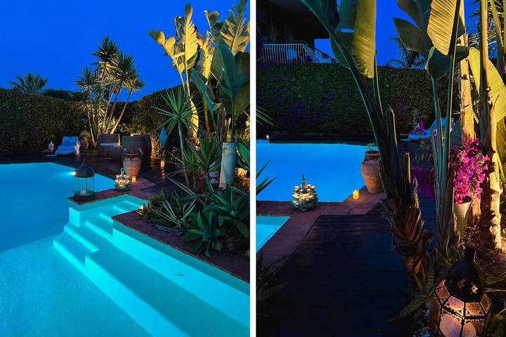 Villa per 6 persone, con giardino e panorama nonché piscina, con animali domestici a Catania