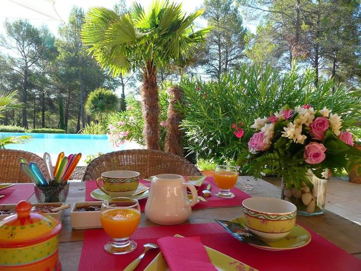 Chambre d’hôte pour 2 personnes, avec jardin et piscine ainsi que terrasse et vue à Les Arcs (Var) - 3