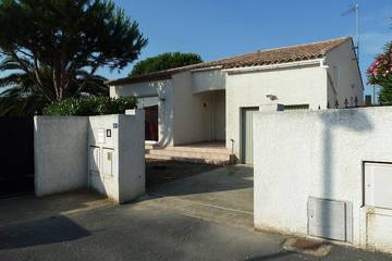 Gîte pour 4 personnes, avec jardin à Sauvian