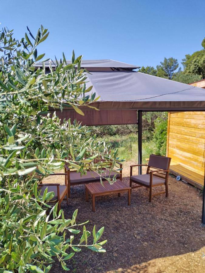 Camping pour 2 personnes, avec vue ainsi que jardin et terrasse, animaux acceptés en Dalmatie - 4
