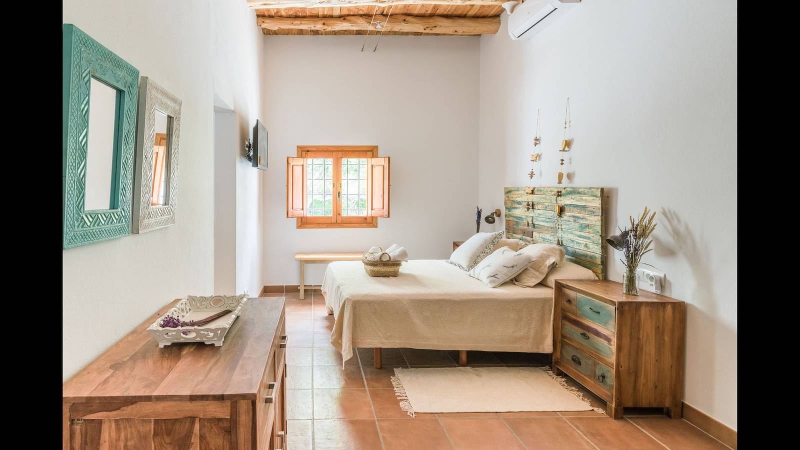 Domek letniskowy dla 6 osób z widok in Santa Eulària des Riu, Wschodnia Ibiza