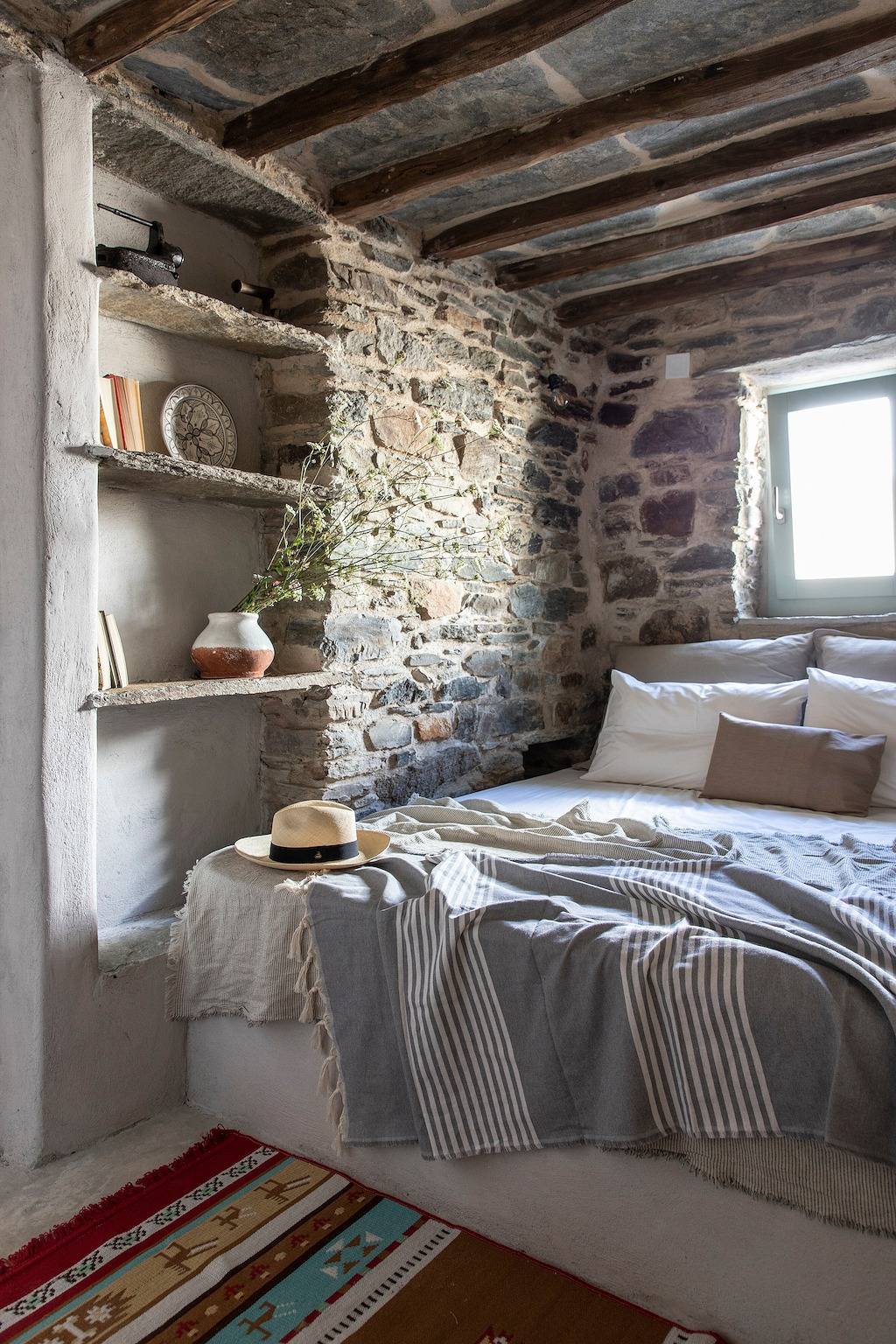 Bungalow 'Onos Eco Living - Margerita' com vista para a montanha, Wi-Fi e ar condicionado in Mesi (Cíclades), Tinos
