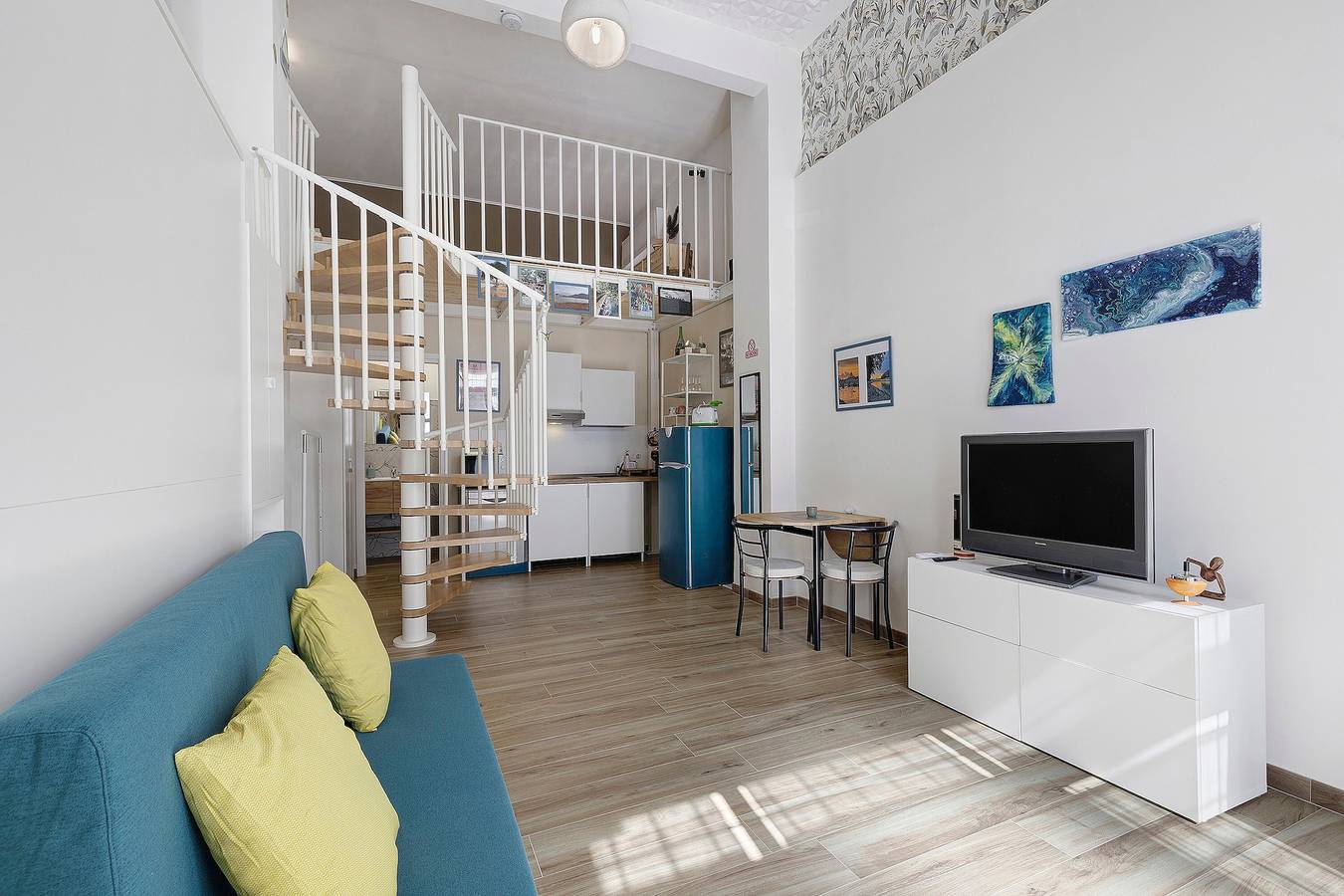 Ganze Wohnung, Apartment 'Chicco & Mirca Loft in Rome Metro A' mit Wlan und Klimaanlage in Primavalle, Rom
