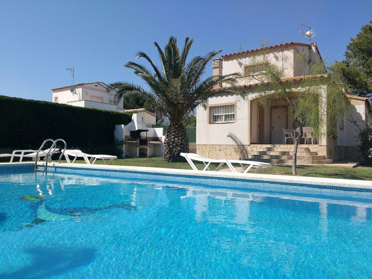 Gemütliche Villa mit privatem Pool und Wlan in Ametlla de Mar in Les Tres Cales, Terres de l'Ebre