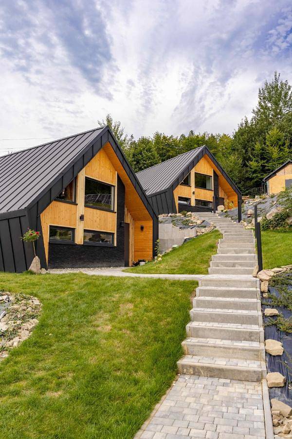 Osada Mountain Villas Szczyrk - domki z balią i sauną - piękny widok na góry - Dream Apart in Szczyrk, Karpaty (Polska)