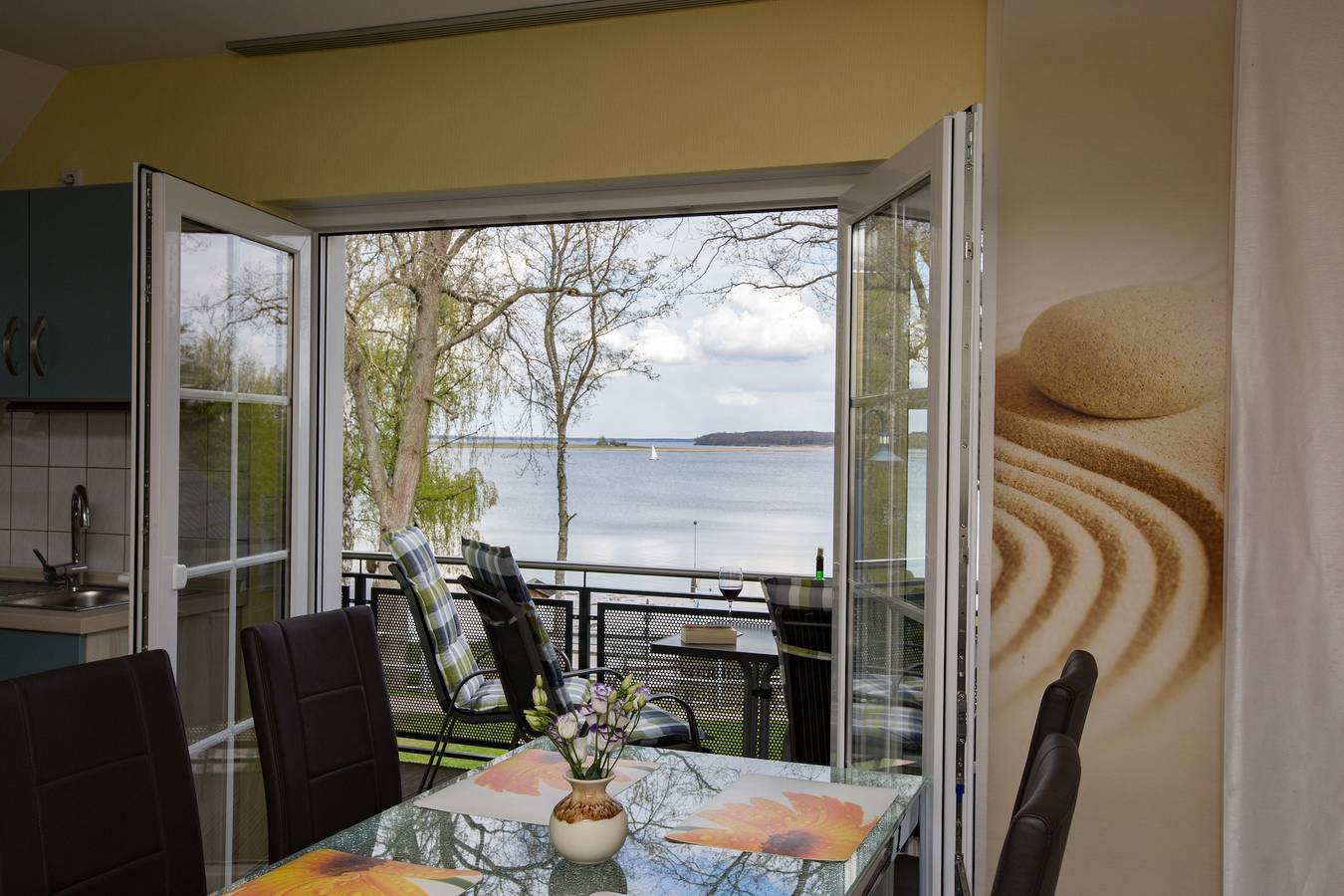 Ganze Ferienwohnung, Ferienwohnung Dachs im Müritz Seepark in Röbel, Müritz