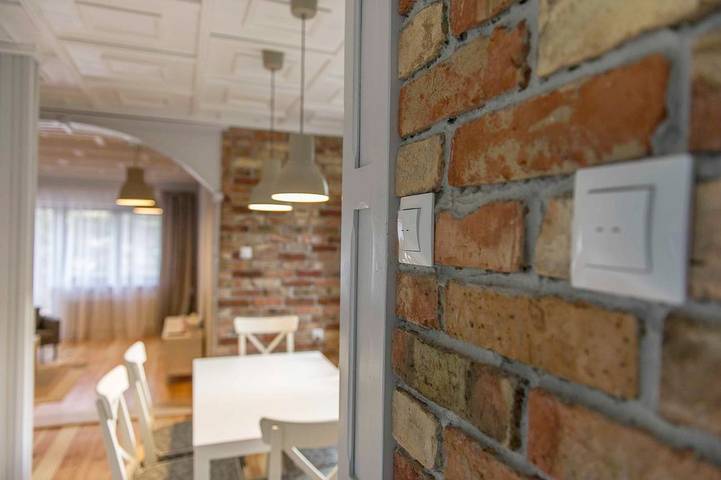 Dom dla 10 osób, z ogród w Sztutowo