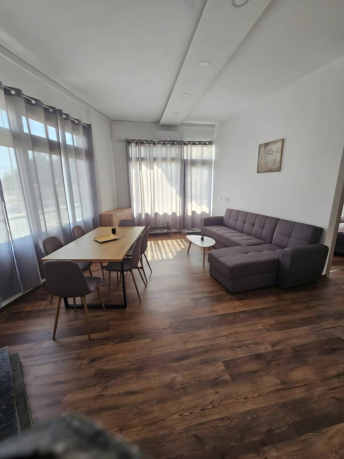 Ganze Wohnung, Apartment „Beach A“ mit Meerblick, Wlan und Klimaanlage in Nea Karvali, Kavala Region