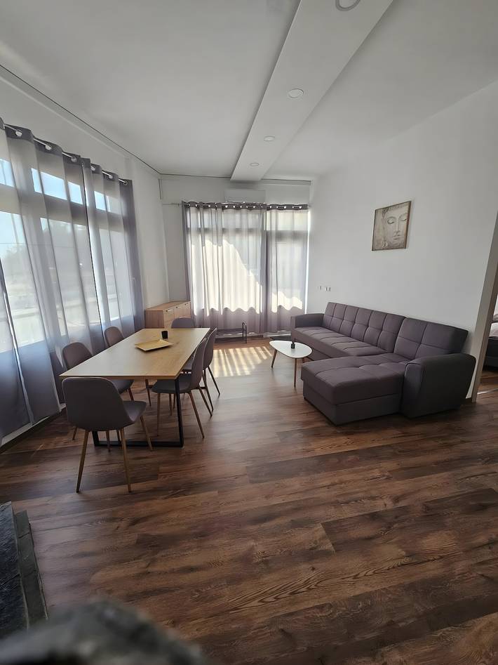 Ganze Wohnung, Apartment „Beach A“ mit Meerblick, Wlan und Klimaanlage in Nea Karvali, Kavala Region