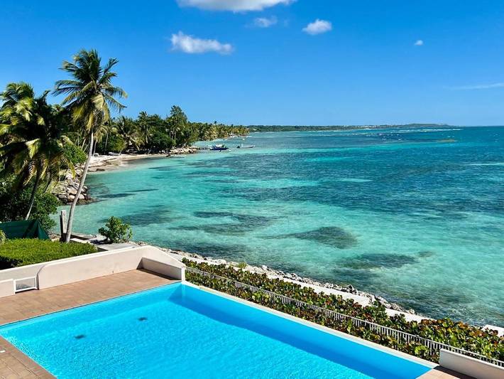 Gîte pour 4 personnes, avec terrasse ainsi que piscine et vue dans Église catholique de Sainte-Anne - 2