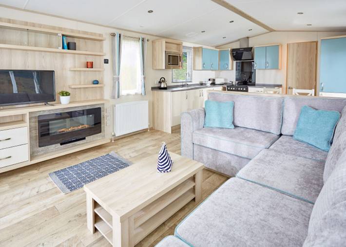 Caravan for 6 people in Cornwall