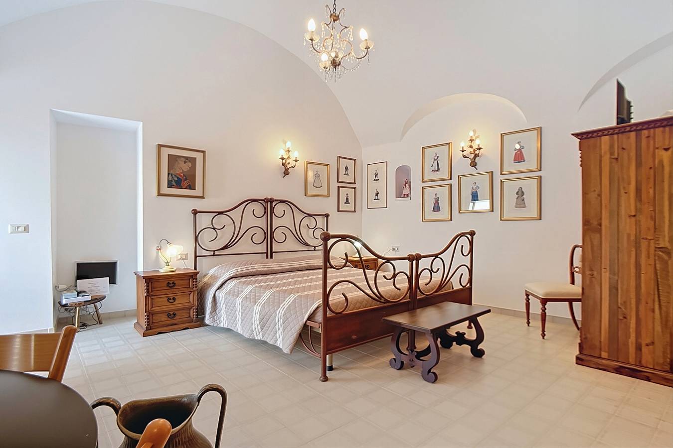 Estudio entero, Estudio 'Le Antiche Mansioni 2' con aire acondicionado in Monte Sant'Angelo, Gargano
