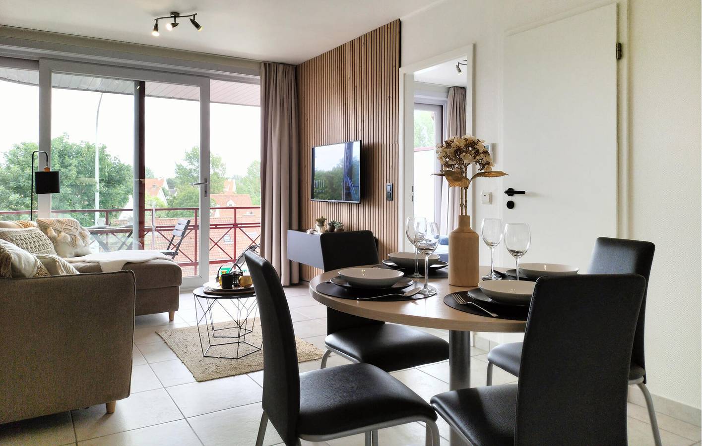 Geheel vakantieappartement, Vakantieappartement voor 4 personen met terras in Nieuwpoort, Belgische Kust