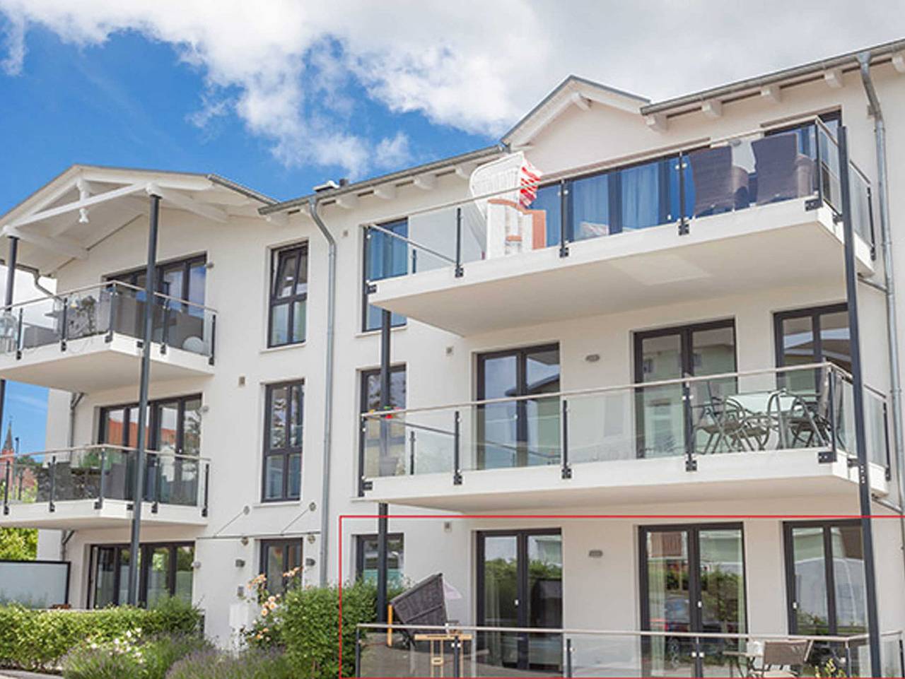Ganze Ferienwohnung, Villa Amelie - App. Baltic Sea in Sassnitz, Nationalpark Jasmund