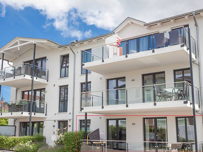 Ferienwohnung für 3 Personen, mit Ausblick und Balkon sowie Seeblick in Sassnitz - 2