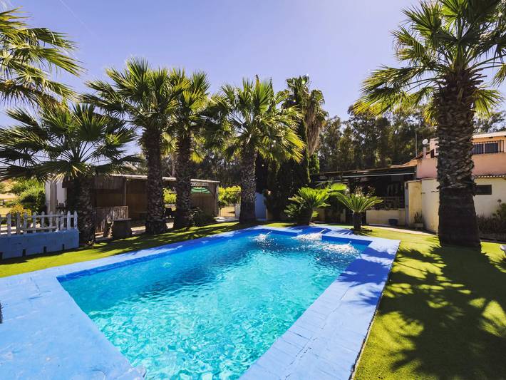 Casa rural para 12 personas, con jardín en Pizarra - 3