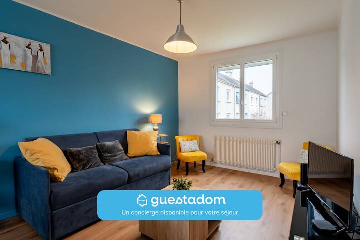 Maison de vacances pour 8 personnes, avec Terrasse et Jardin à Le Mans