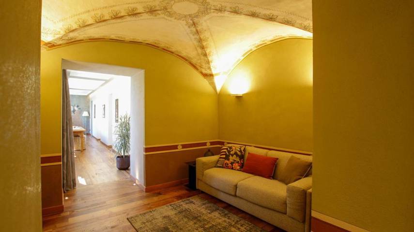 Ferienwohnung für 4 Personen, mit Ausblick und Garten in Aosta