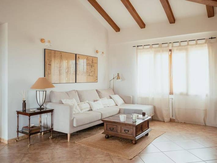 Casa de vacaciones para 6 personas, con Balcón y Terraza además de Jardín y Vistas en Siete Aguas