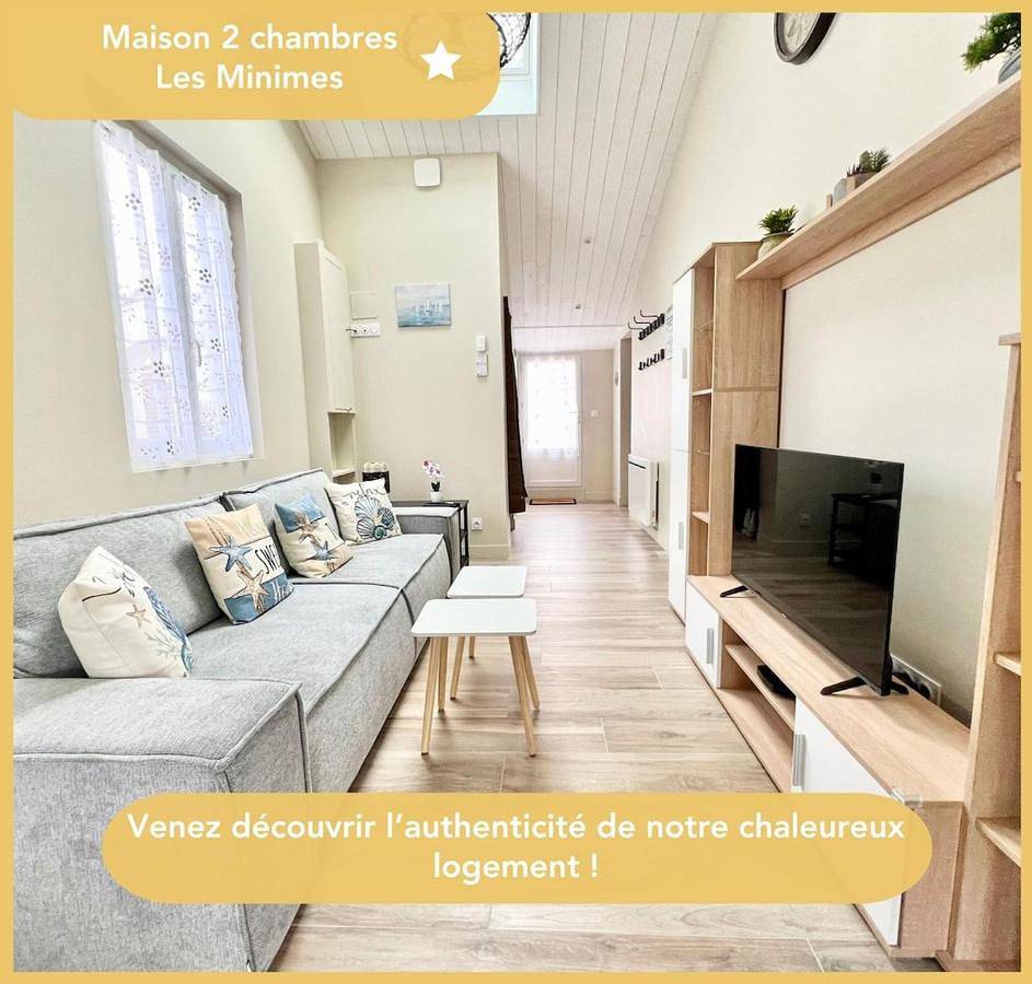 Charmante Maison de Ville - Patio - Wifi - Parking gratuit in La Rochelle, Région de La Rochelle