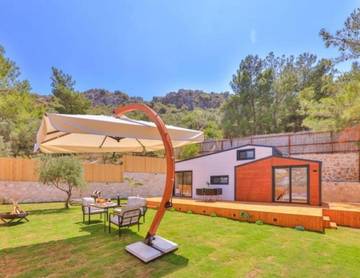 Villa pour 5 personnes, avec vue et jardin à Kalkan