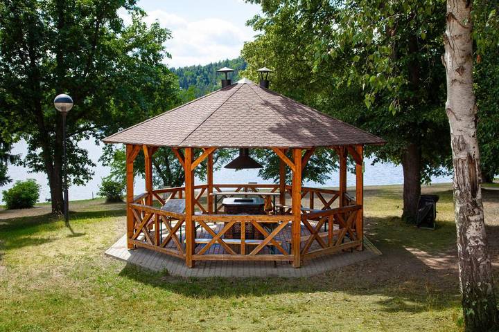 Ferienpark für 4 Personen, mit Seeblick und Garten sowie Ausblick, mit Haustier in Tschechien
