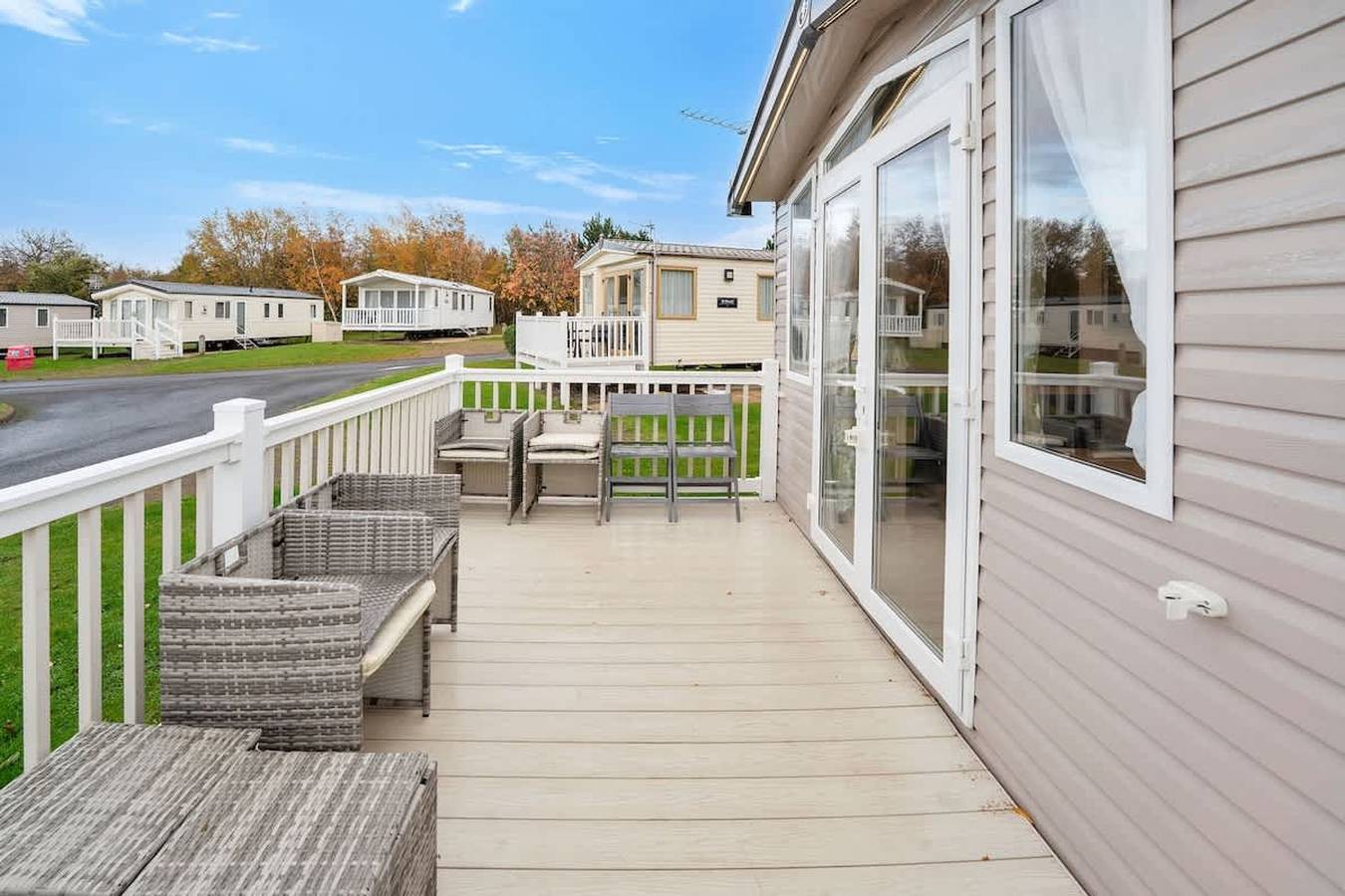 Entire apartment, Seton Sands Gullane Luxe Lodge 3Br Sleeps 8 in Edinburgh and Lothian