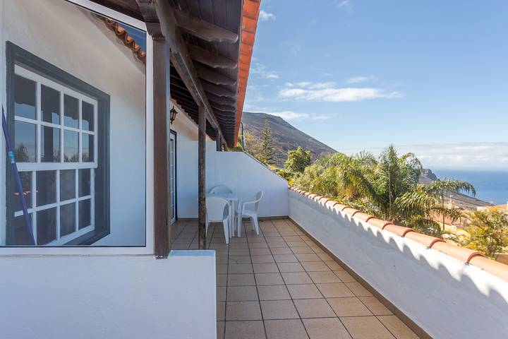 Ferienwohnung für 4 Personen, mit Meerblick und Ausblick sowie Balkon auf La Palma - 2