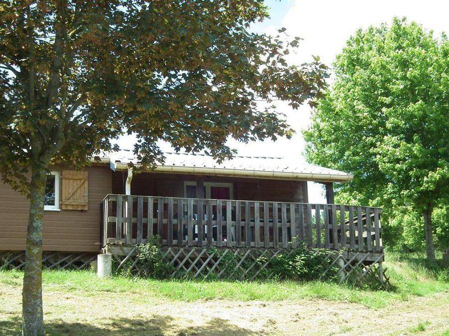 Camping Domaine Vallée Du Tarn - Chalet 6 persons - Les Erables in Saint-Cirgue, Albi region