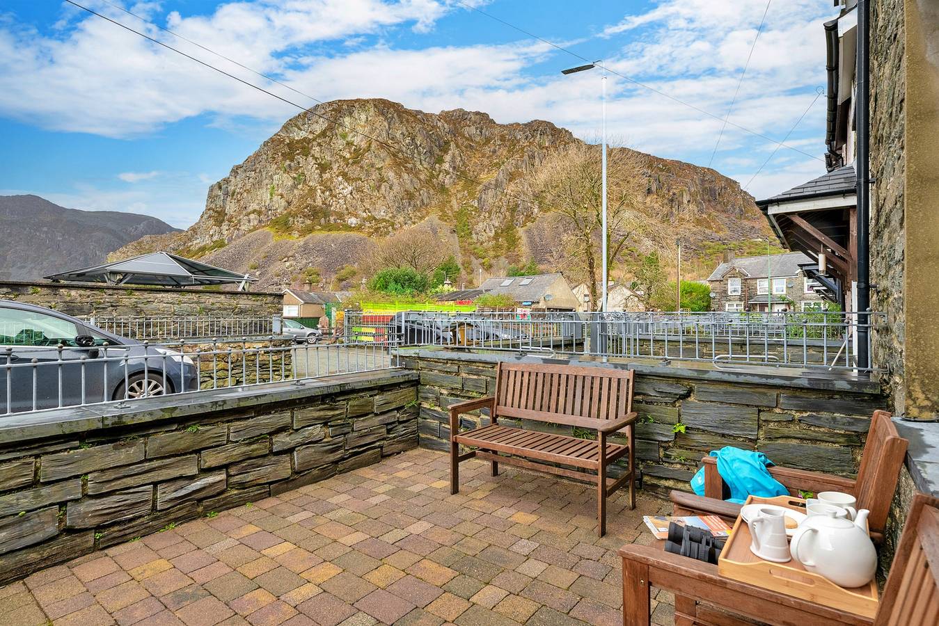 Garreg Ddu in Blaenau Ffestiniog, Snowdonia