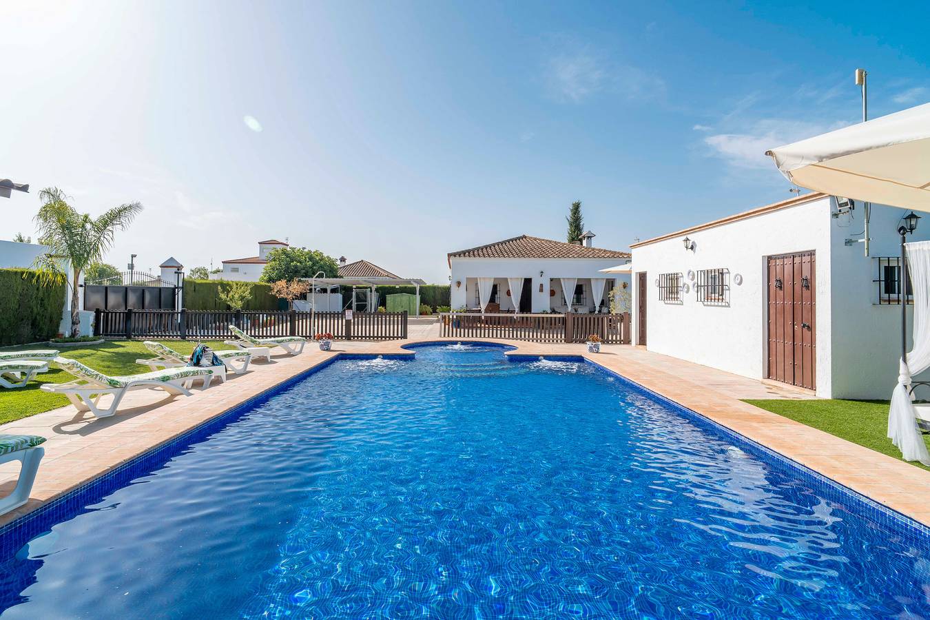 Casa rural 'Buhaira' con piscina privada, Wi-Fi y aire acondicionado in Marchena, Provincia de Sevilla