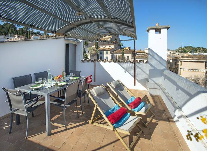 Finca für Gruppen für 6 Personen, mit Balkon und Ausblick in Pollença - 3