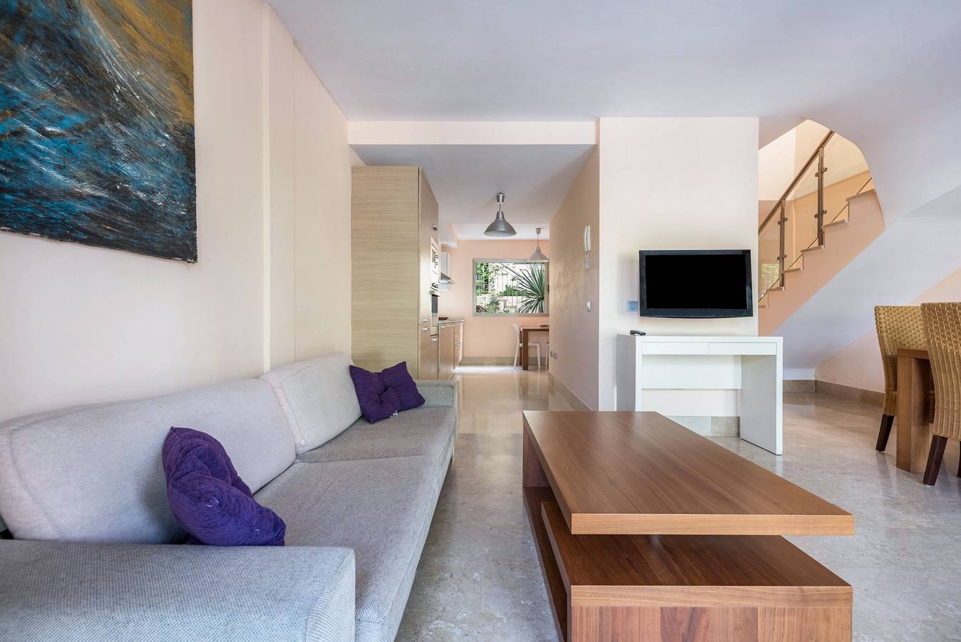 Villa 'Sun Bay Villas 44' mit Meerblick, Terrasse und Gemeinschaftspool in Las Adelfas, Amarilla Golf
