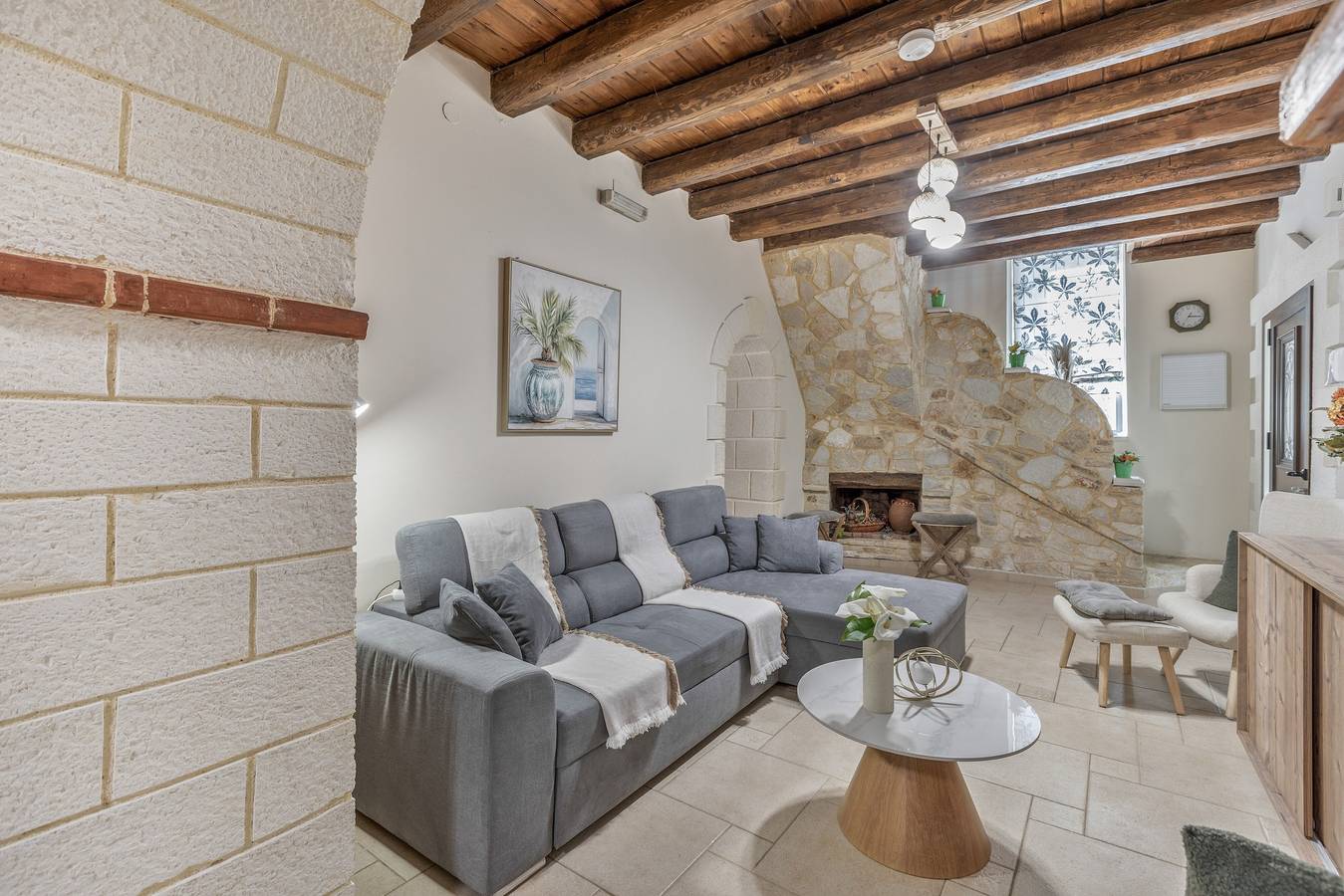 Villa “Neriana - Garden Paradise” with Mountain View, Wi-Fi and Air Conditioning in Neriana, Chaniaregionen