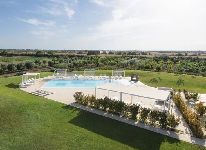 Location de vacances pour 34 personnes, avec sauna ainsi que jardin et jacuzzi à Mesagne - 2