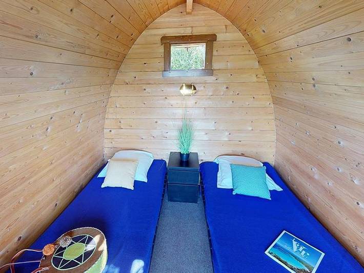 Camping de l'Aigle - Unterkunft 2 personen - Pod - 6m² (ohne Sanitäranlagen) in Aiguines, Brignoles Region