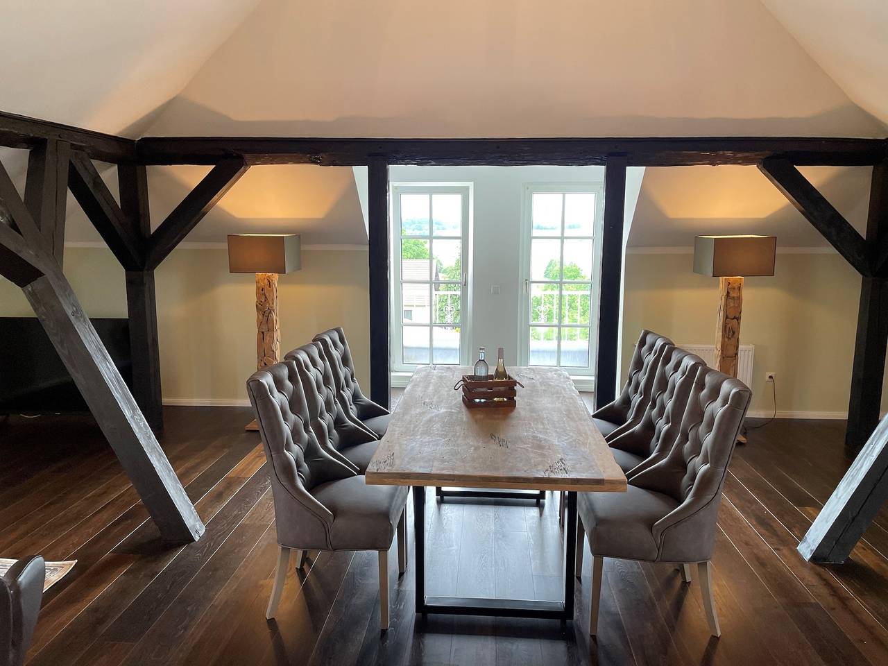 Ganze Ferienwohnung, Fewo See-Loft in Klein Upahl, Naturpark Nossentiner/Schwinzer Heide