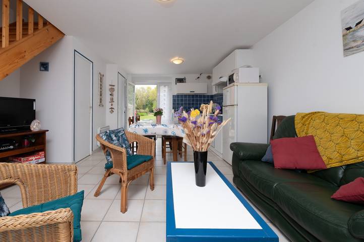 Gîte pour 4 personnes, avec Jardin à Locmariaquer