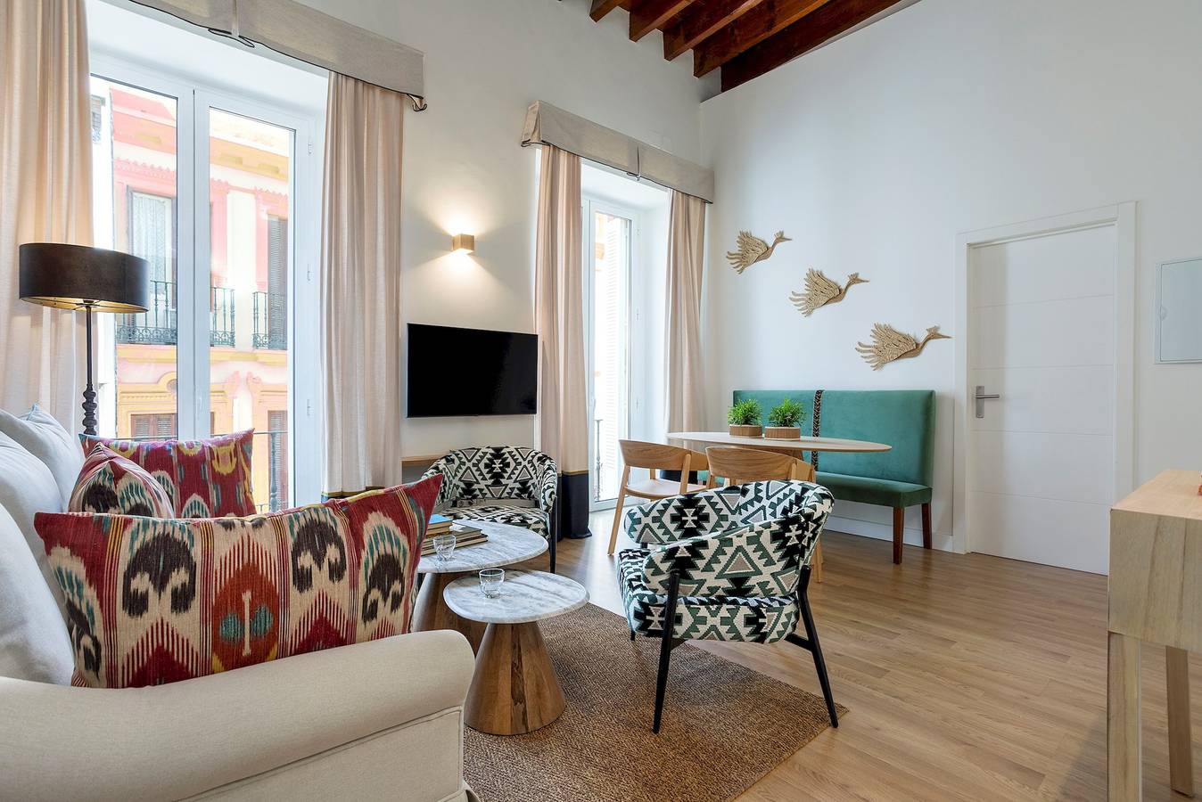 Ganze Wohnung, Cozy 2 bedrooms apartment in the city center. Zaragoza I in Casco Antiguo, Sevilla