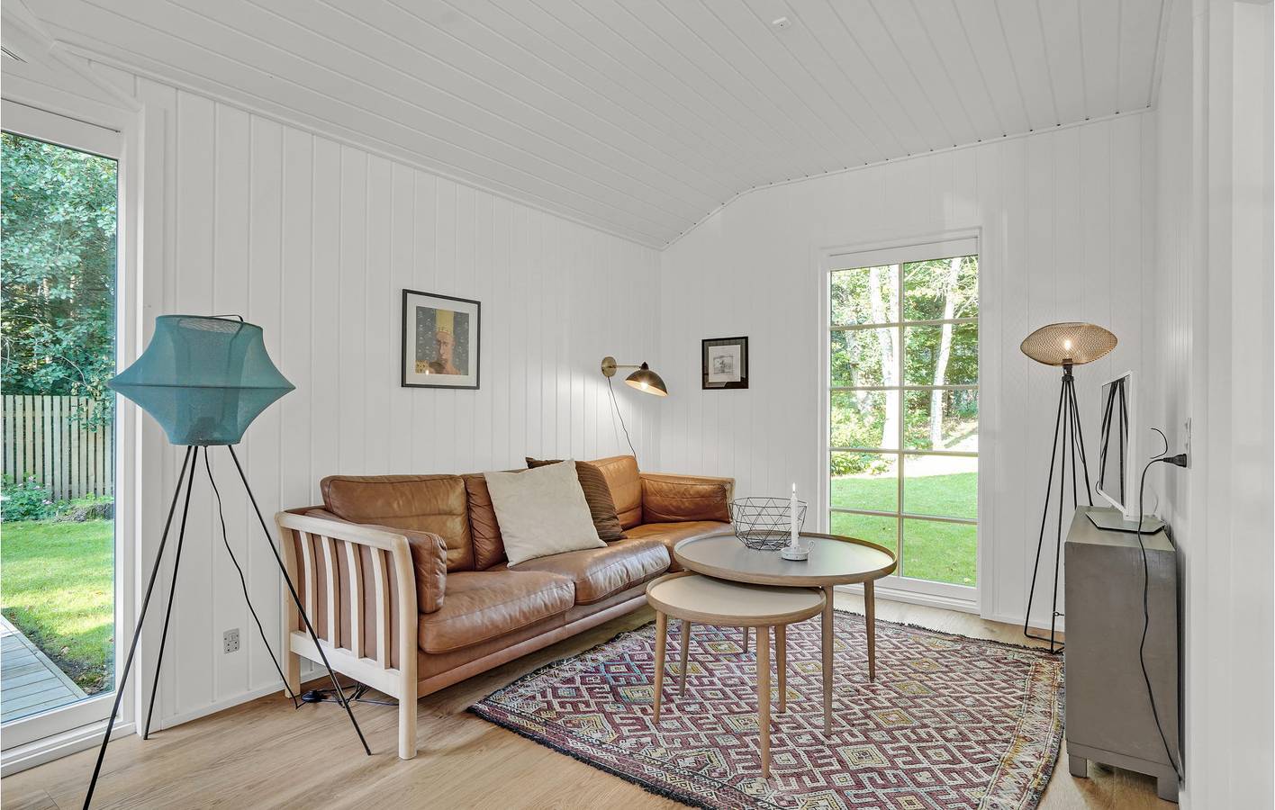 Ferienhaus für 6 Personen mit Seeblick in Varde