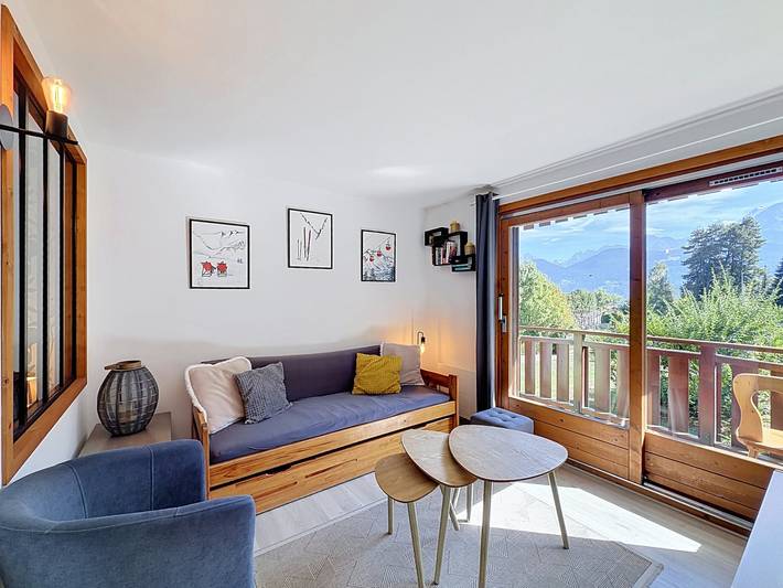 Ganze Wohnung, Komplett renovierte 2-Zimmer-Wohnung + Kabinenbereich, in der Nähe des Zentrums von Combloux in Combloux, Pays du Mont-Blanc