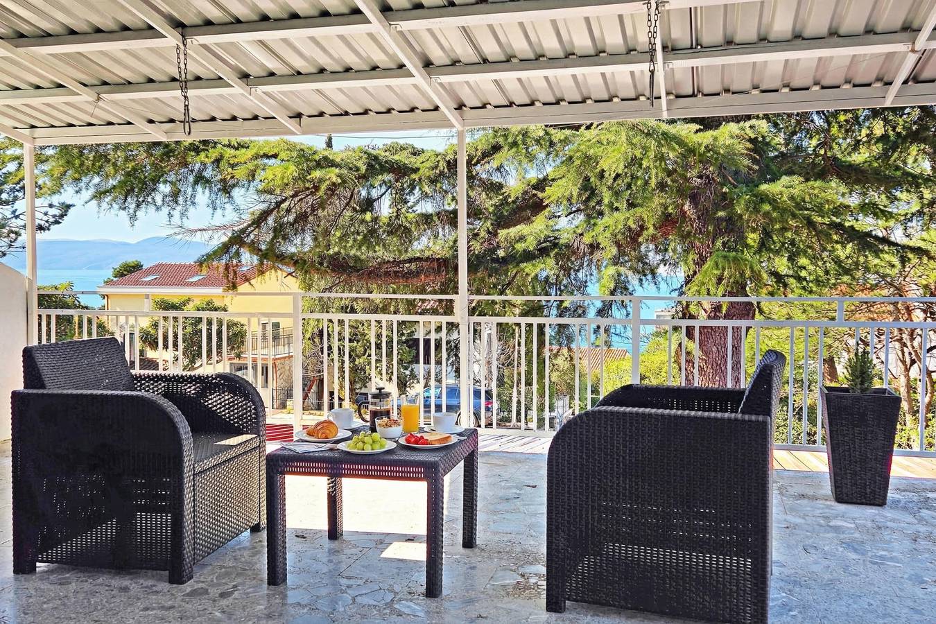 Ganze Wohnung, Terrazza Grande Apartment in Selce, Primorje-Gorski Kotar