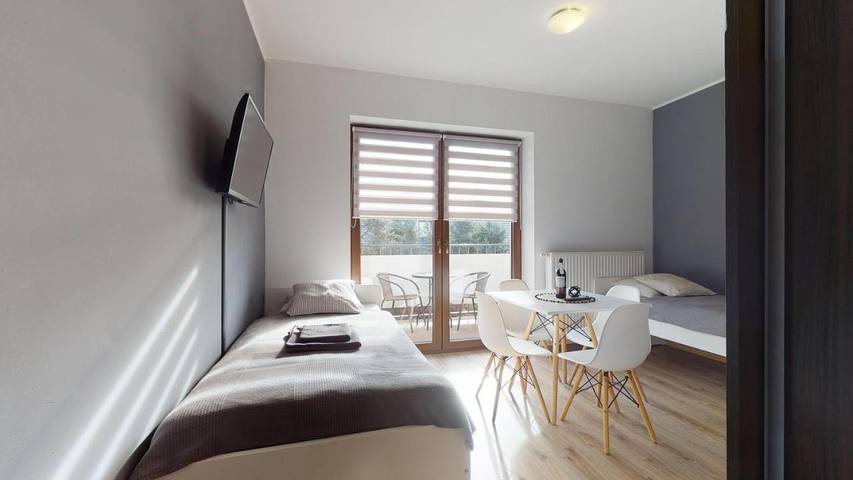 Apartament wakacyjny dla 5 osób, z balkon, zwierzęta dozwolone w Rybnik