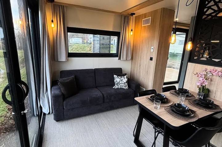 Static caravan for 2 people in the Luxembourg (Belgium)