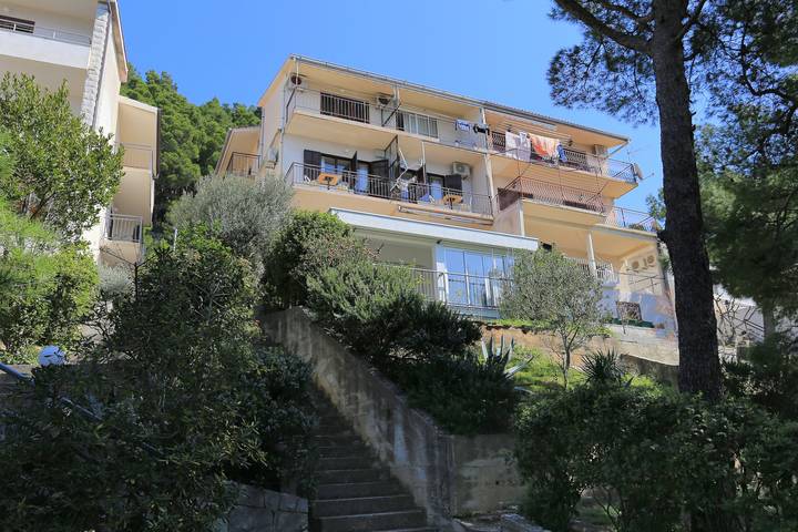Ganze Wohnung, Studio Appartement mit Balkon und Meerblick Brela, Makarska -a in Brela, Makarska Riviera