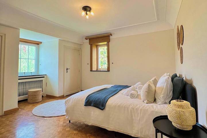 Location de vacances pour 16 personnes, avec jardin et piscine ainsi que sauna et balcon à Halle (Flandre) - 4