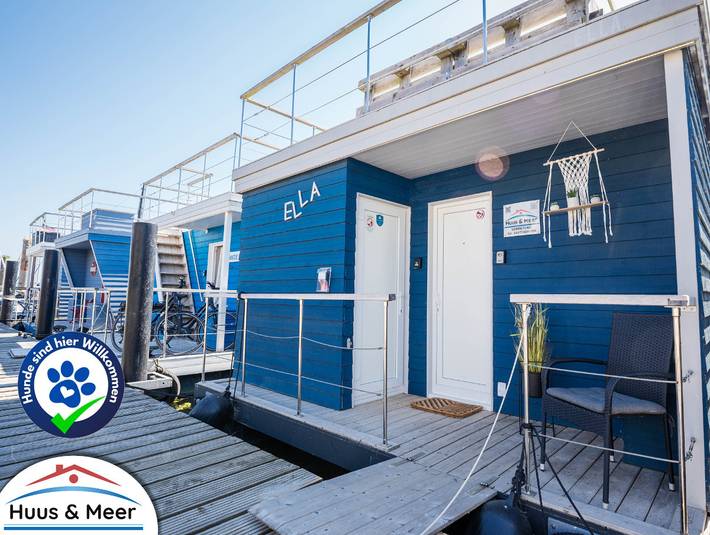 Ferienhaus für 5 Personen, mit Terrasse und Seeblick sowie Ausblick in der Mecklenburger Bucht