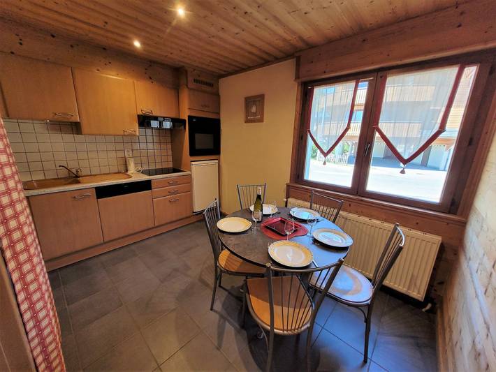 Ganze Wohnung, Komfortable Familienwohnung in Les Gets, 4 Schlafplätze, Balkon und WLAN in Les Gets, Les Portes du Soleil