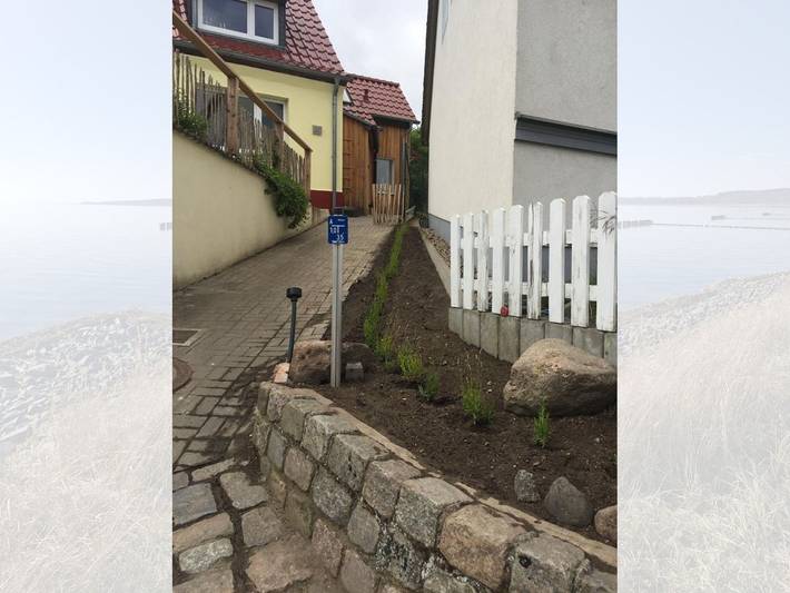 Ganze Ferienwohnung, Kamminke, Fischerhaus - Tambari mit Terrasse & Hafenflair - Tambari - Eg (N) in Kamminker Strand, Kamminke